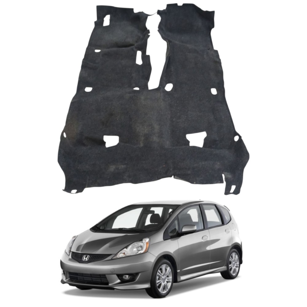 Carpete assoalho honda fit 2009 2014 52490