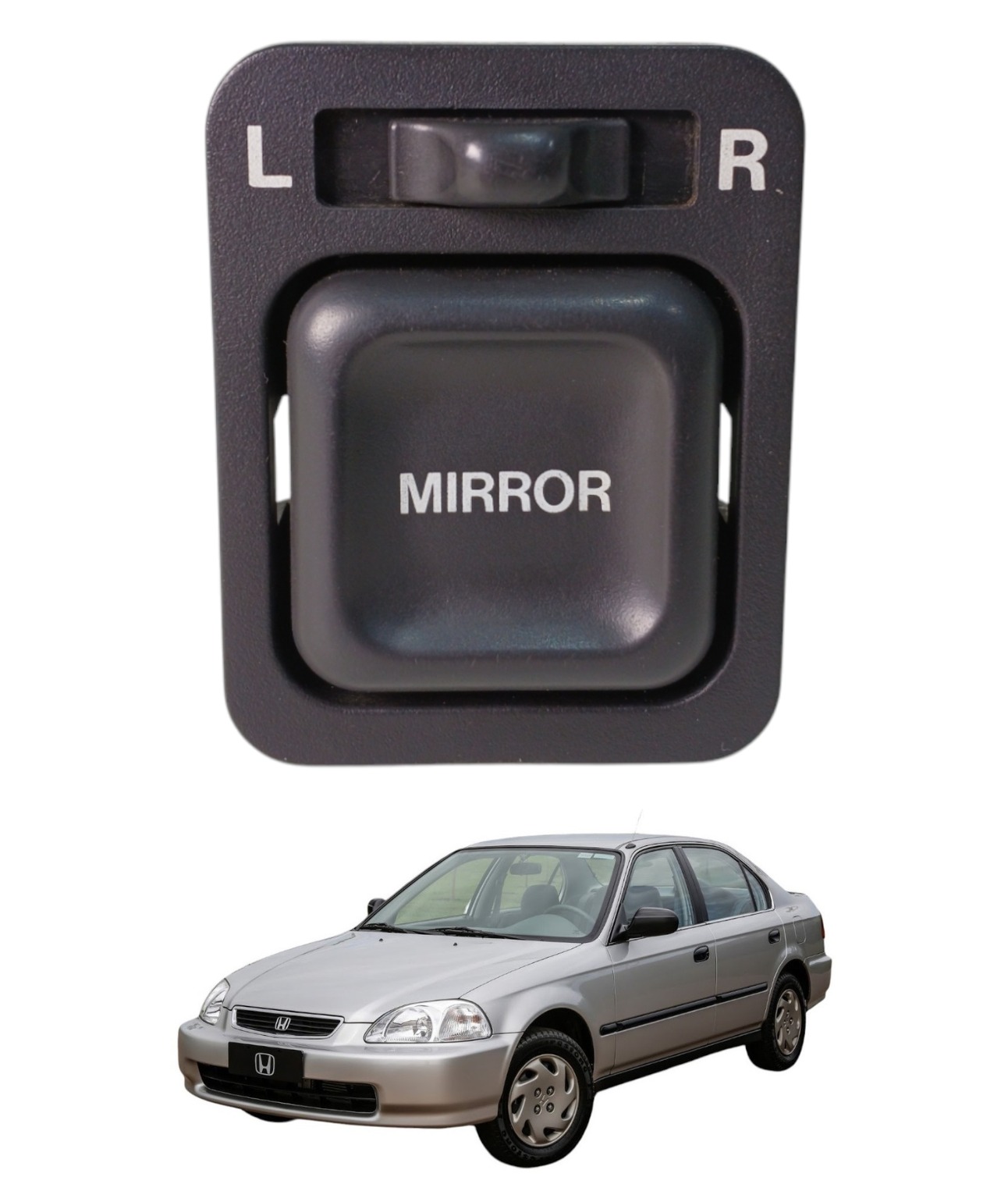 Botão Comando Retrovisor Honda Civic 1996 1997 1998 E5245