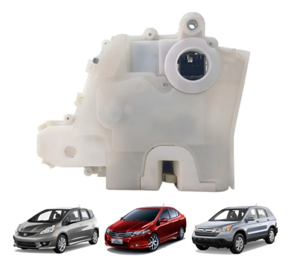 Tranca porta dianteira direita honda crv fit city 2007 46549