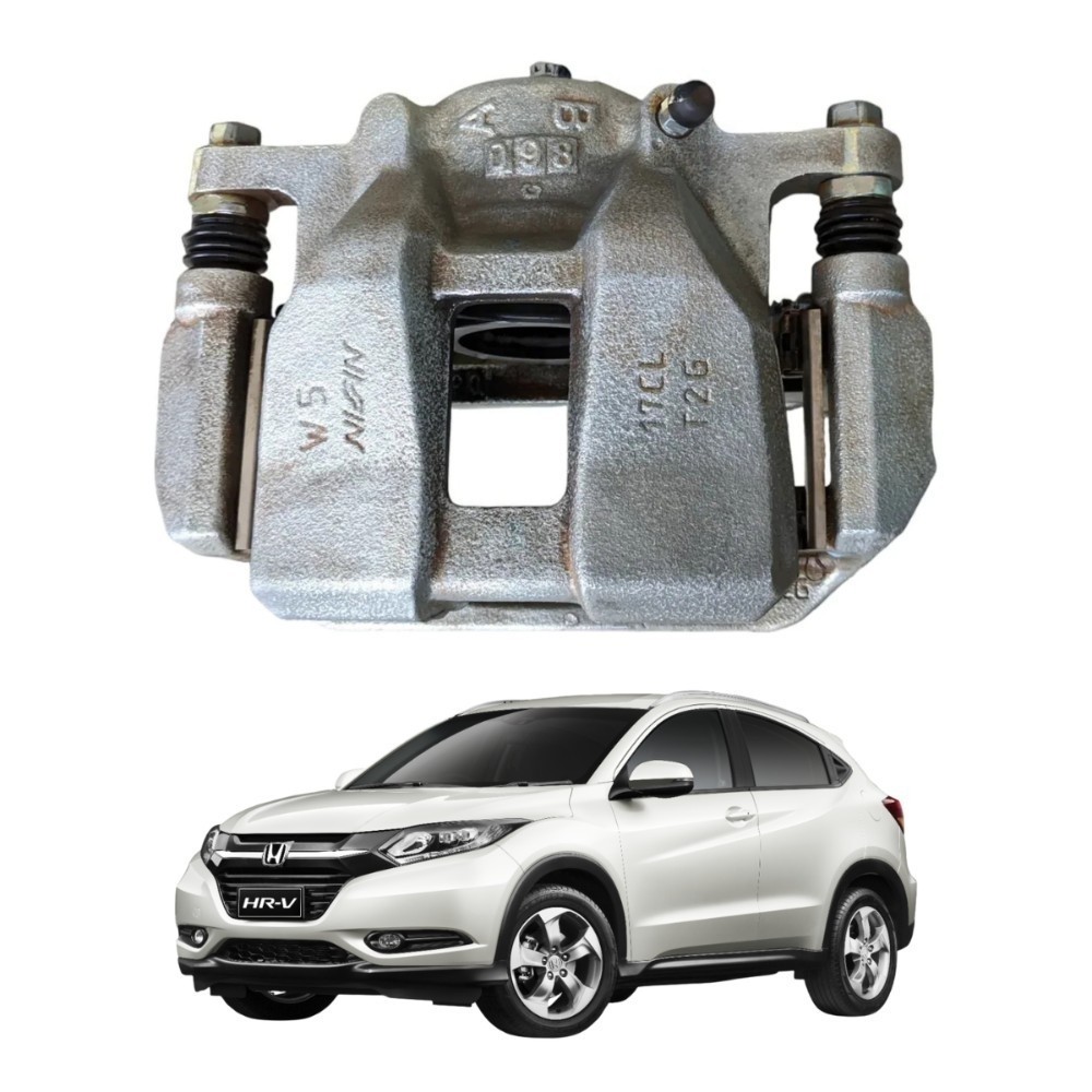 Pinça freio dianteira esquerda honda hrv 2016 2021