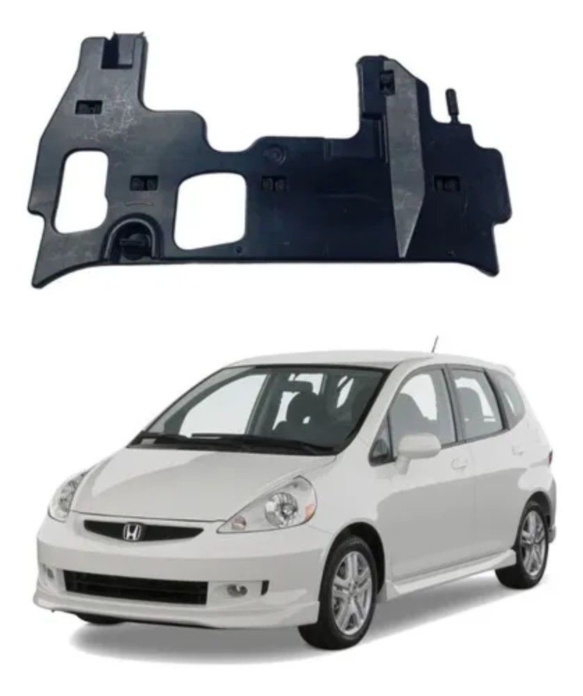 Acabamento Inferior Lado Esquerdo Painel Honda Fit 2004 2008