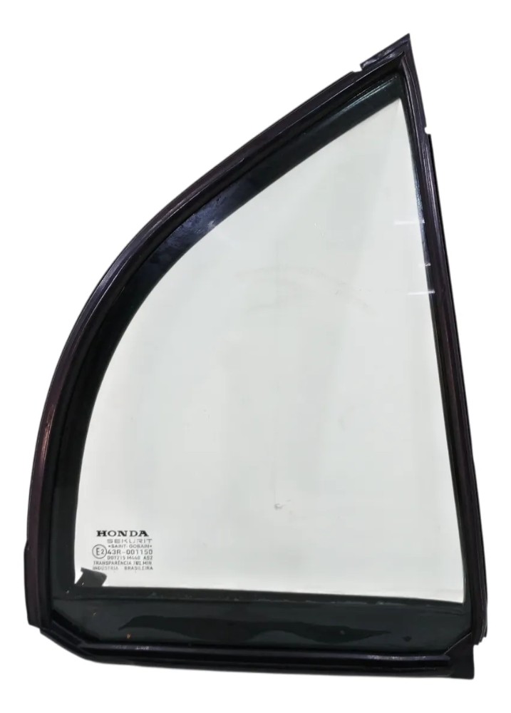 Vidro fixo traseiro direito honda civic 2001 2006 49623