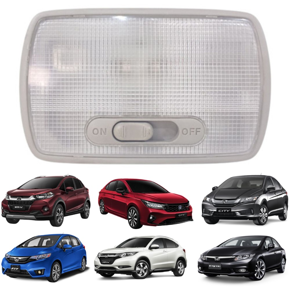 Luz cortesia traseira honda civic city hrv fit wrv 15-24