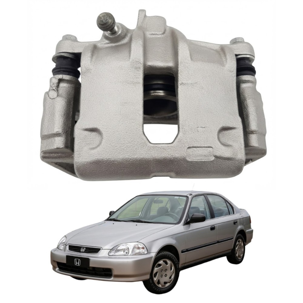 Pinça freio dianteira direito honda civic 1.6 1996 2000