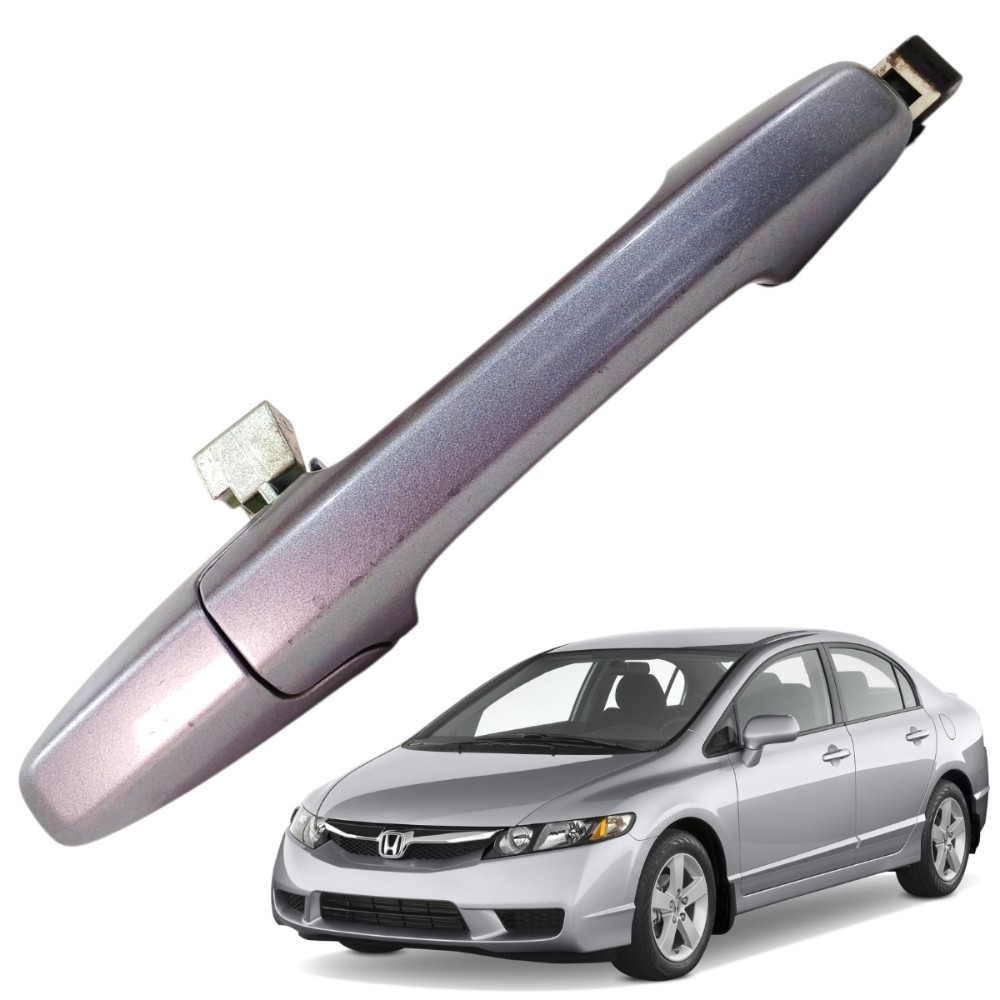 Maçaneta Externa Direita Cinza Honda Civic 2007 2011