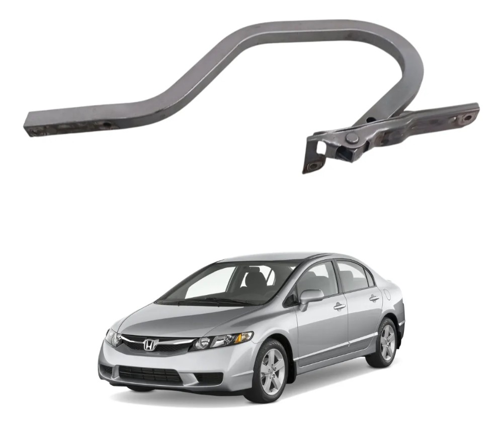 Dobradiça esquerda tampa traseira honda civic 2007 48204