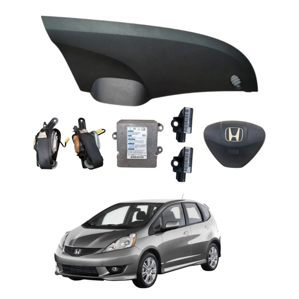 Kit airbag Honda fit 2009 2014