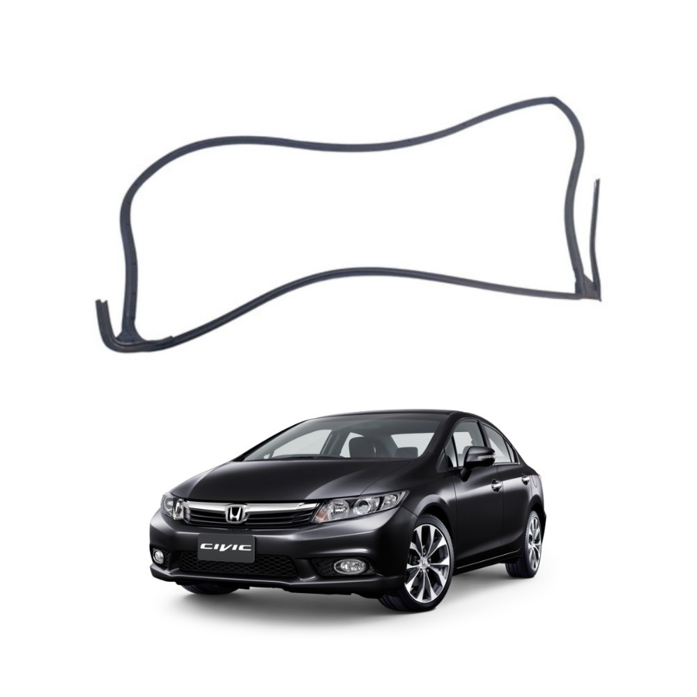 Borracha Porta Traseira Esquerda Honda Civic 2012 A 2016