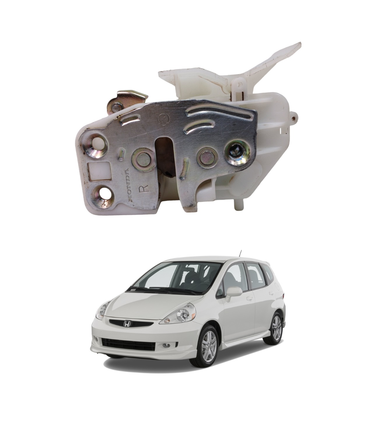 Tranca Porta Traseira Direita Honda Fit 2004 2008 1376