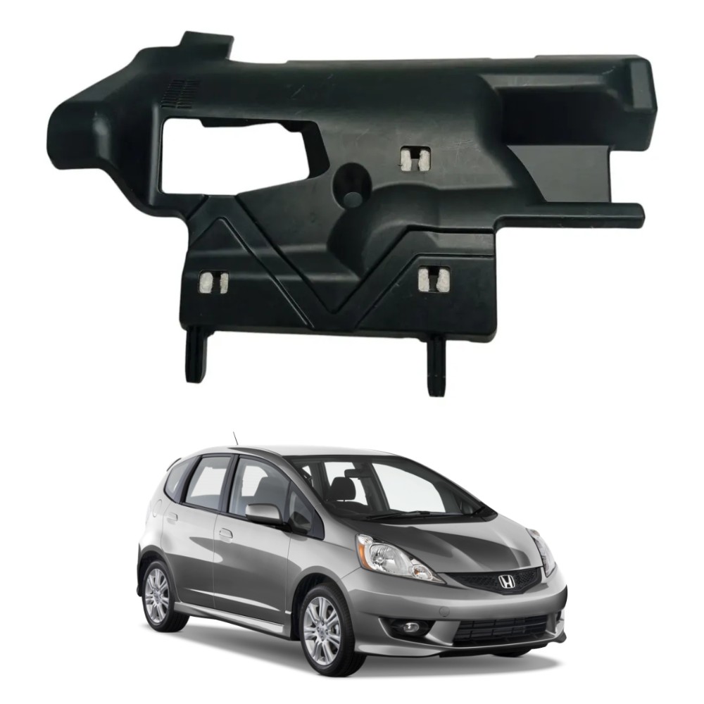 Moldura inferior painel direito honda fit 2009 2014 51076