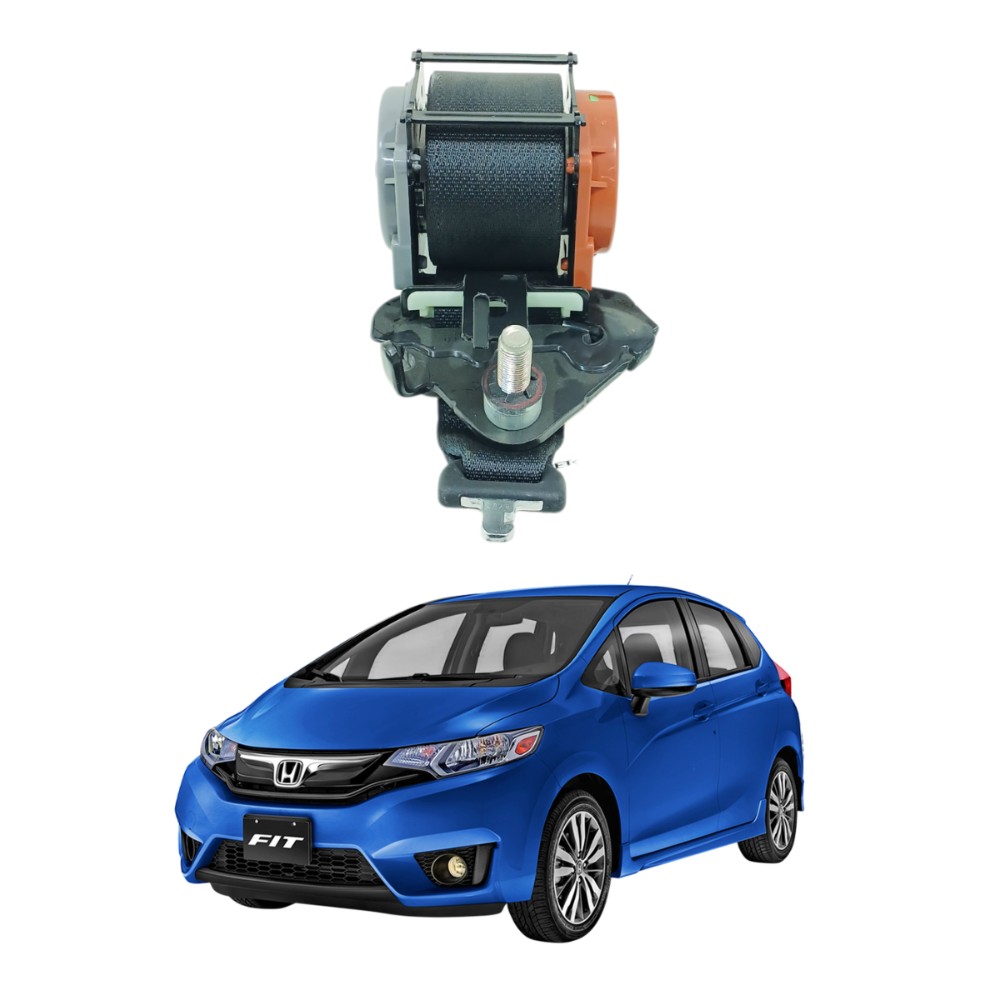 Cinto traseiro central honda fit 2015 2021