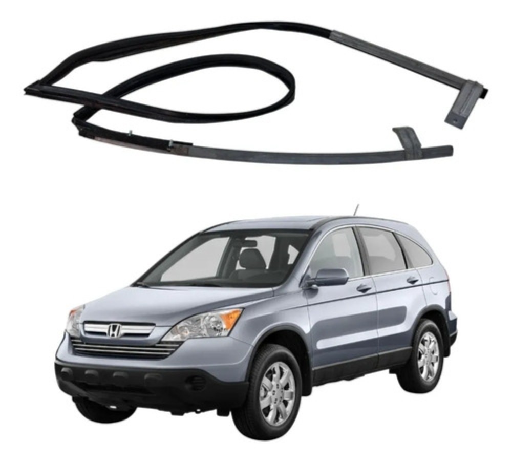 Canaleta porta dianteira direita honda crv 2007 2011