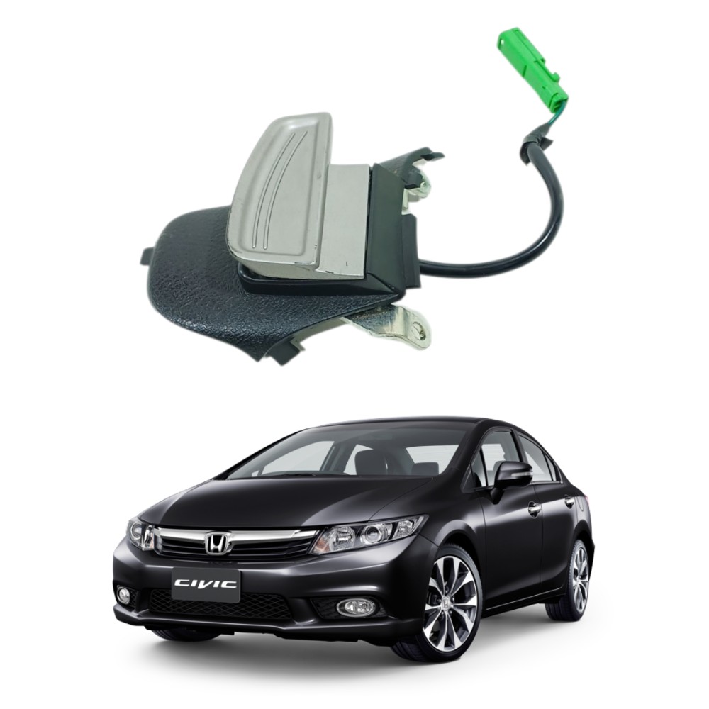 Comando borboleta paddle shift + honda civic 2012 2016