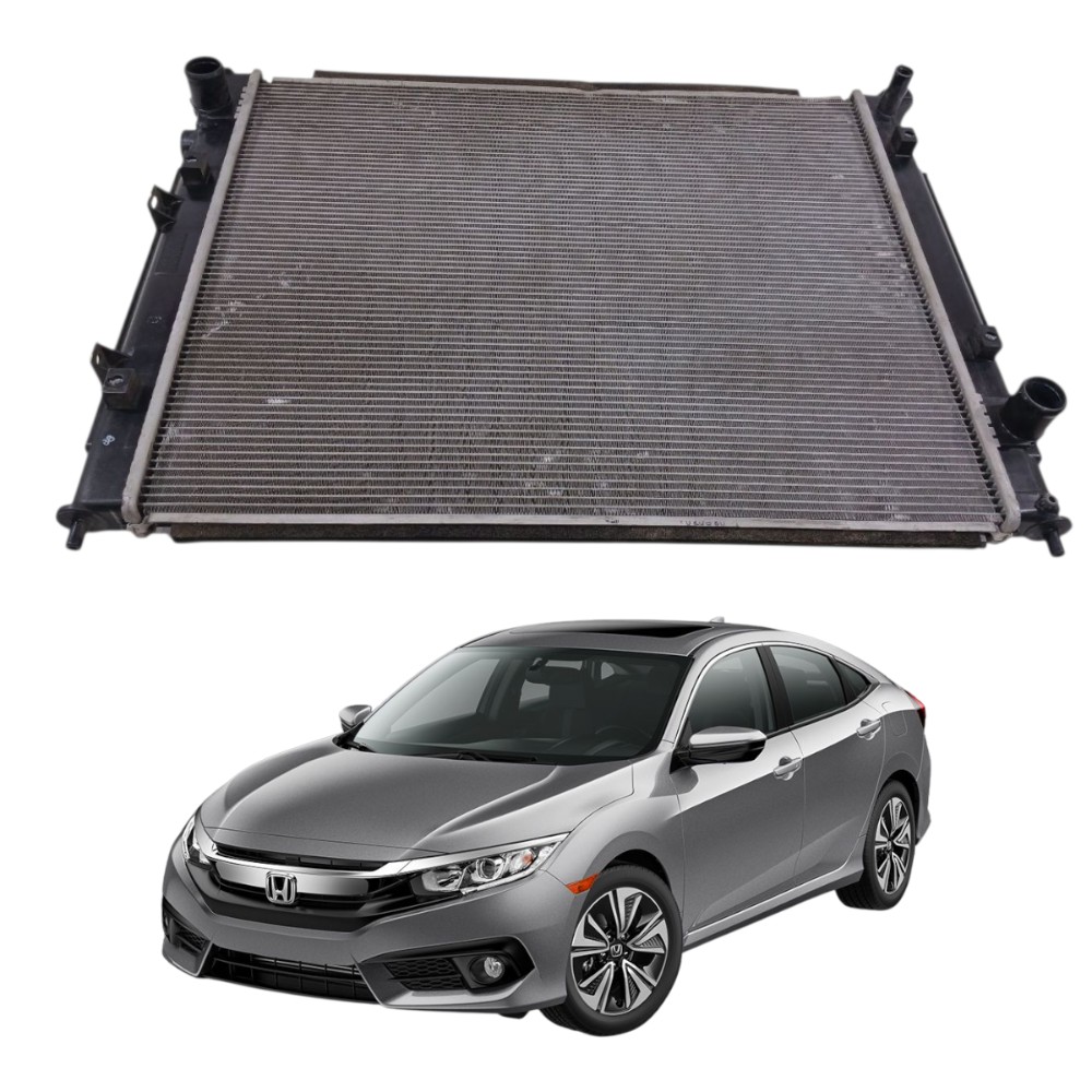 Radiador honda civic 2.0 2017 2021 53652