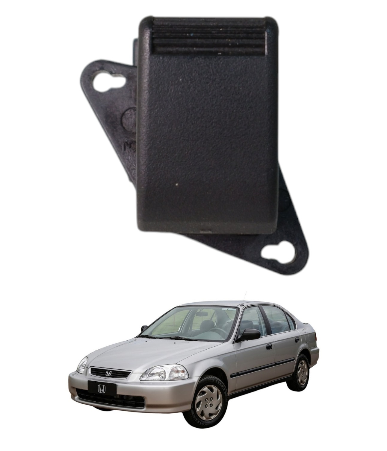 Comando Vidro Dianteiro Direito Honda Civic 1996 1997 E5681