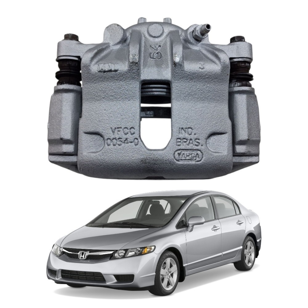 Pinça freio dianteira direita honda civic 2007 2011