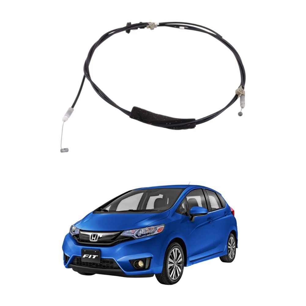 Cabo abertura capô honda fit 2015 2021