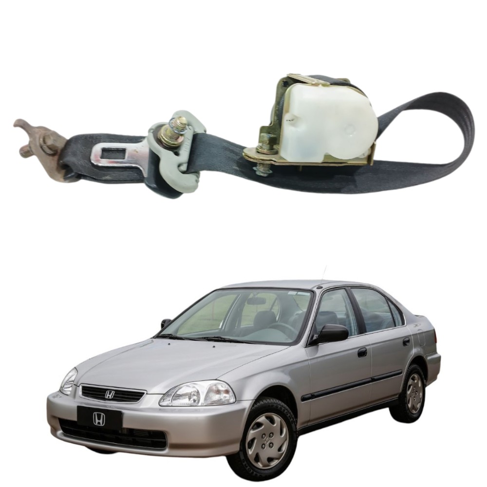 Cinto traseiro esquerdo honda civic 1996 2000