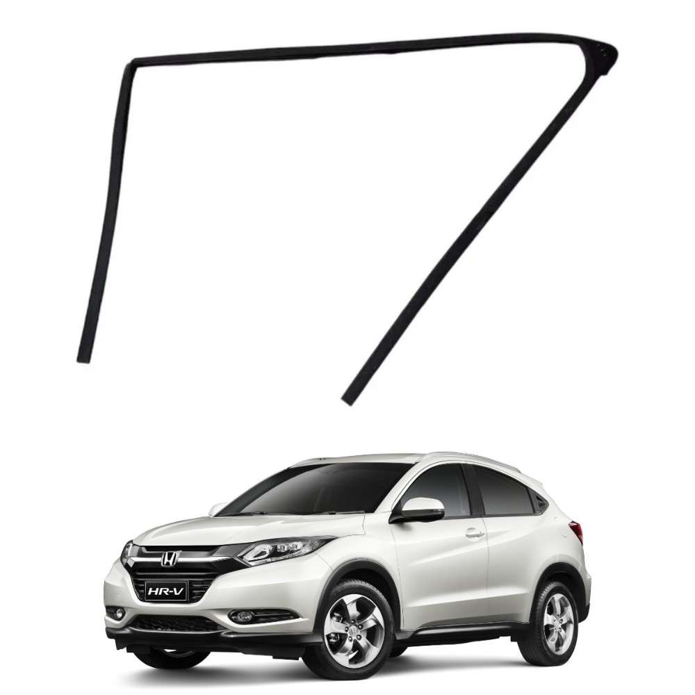 Canaleta vidro porta dianteira direita honda hrv 2016 2021