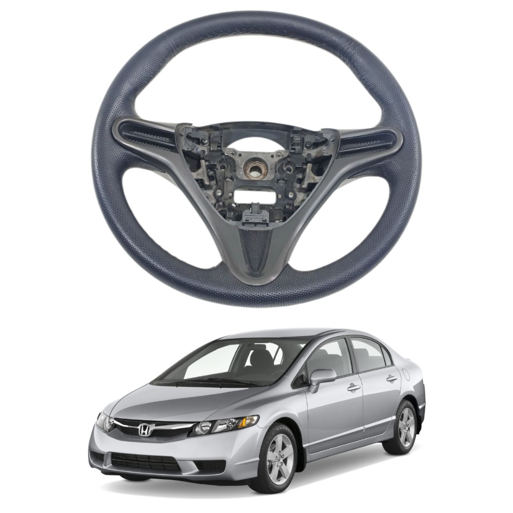 Volante direção honda civic 2007 2011