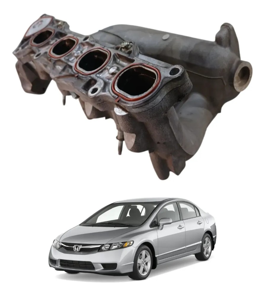 Coletor admissao honda civic 2007 2011 46429