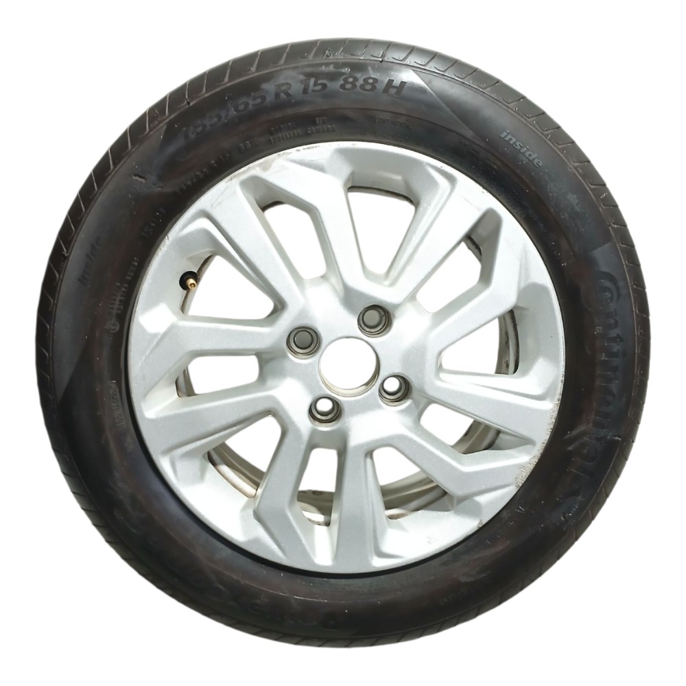 Roda aro 15 pneu meia vida honda fit 2015 2021 3