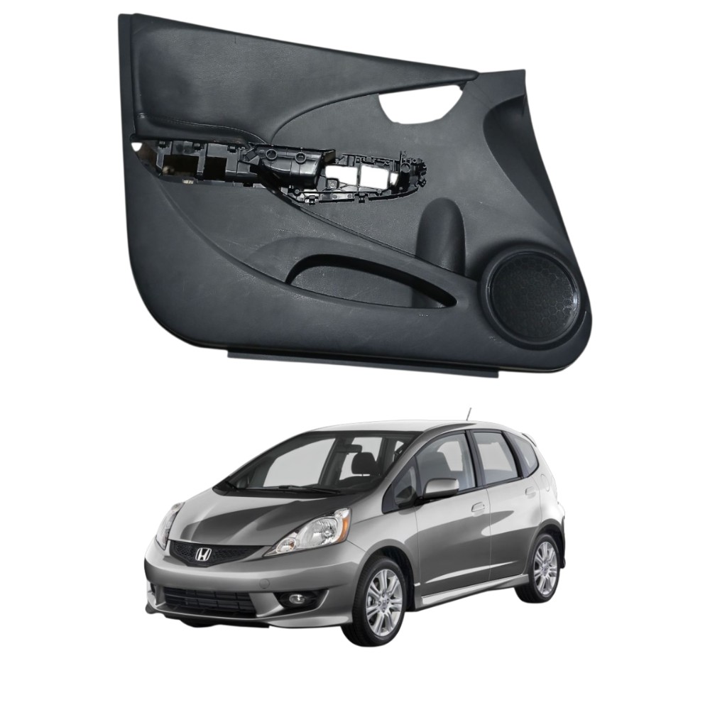 Forro porta dianteira esquerda honda fit 2009 2014 52273
