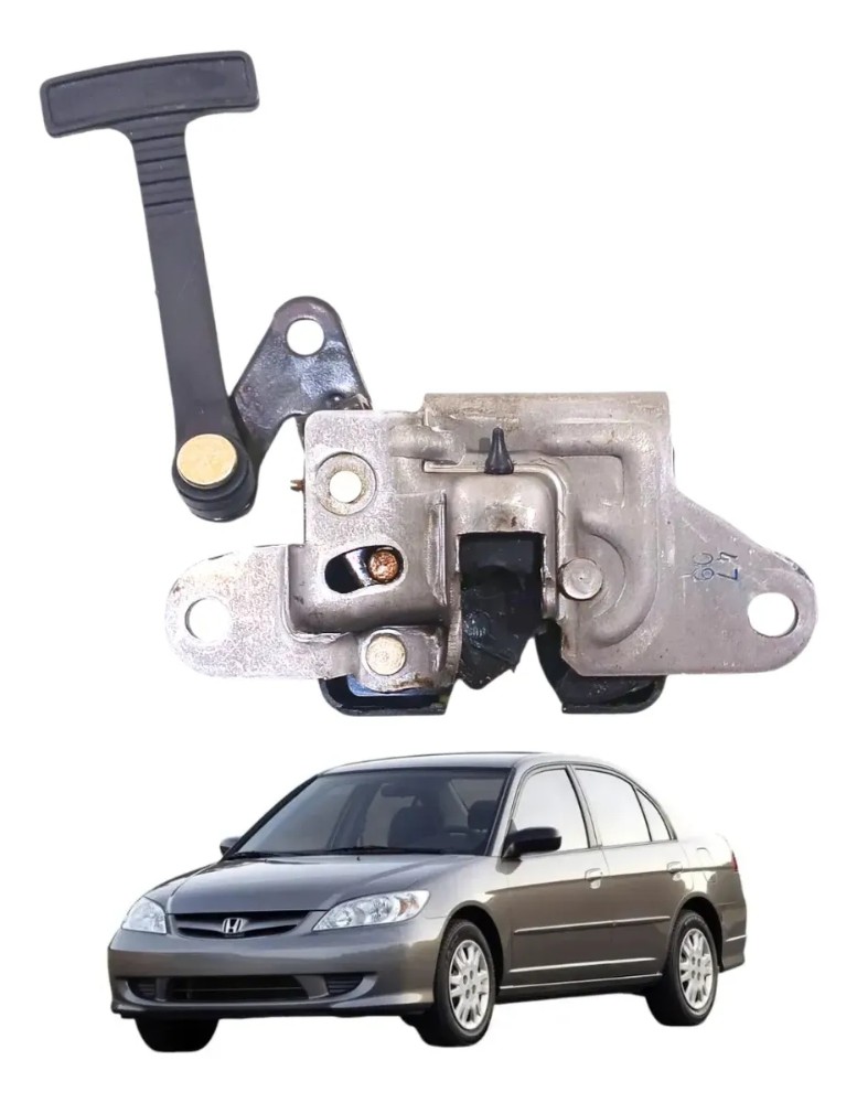 Trava banco traseiro esquerdo honda civic 2001 2006 49752