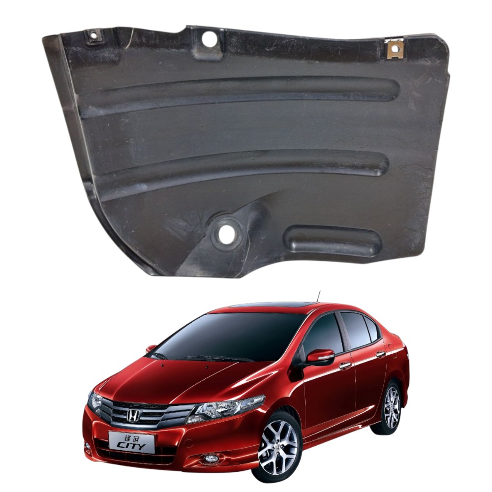 Parabarro traseiro esquerdo Honda City 2009 2014 c/detalhe