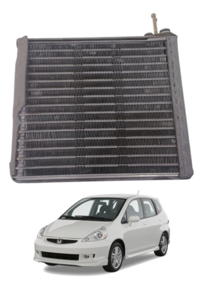 Radiador caixa ar condicionado honda fit 2004 2008