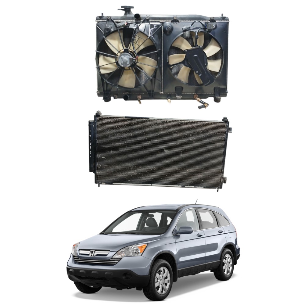 Kit radiador Condensador honda crv 2007 2011
