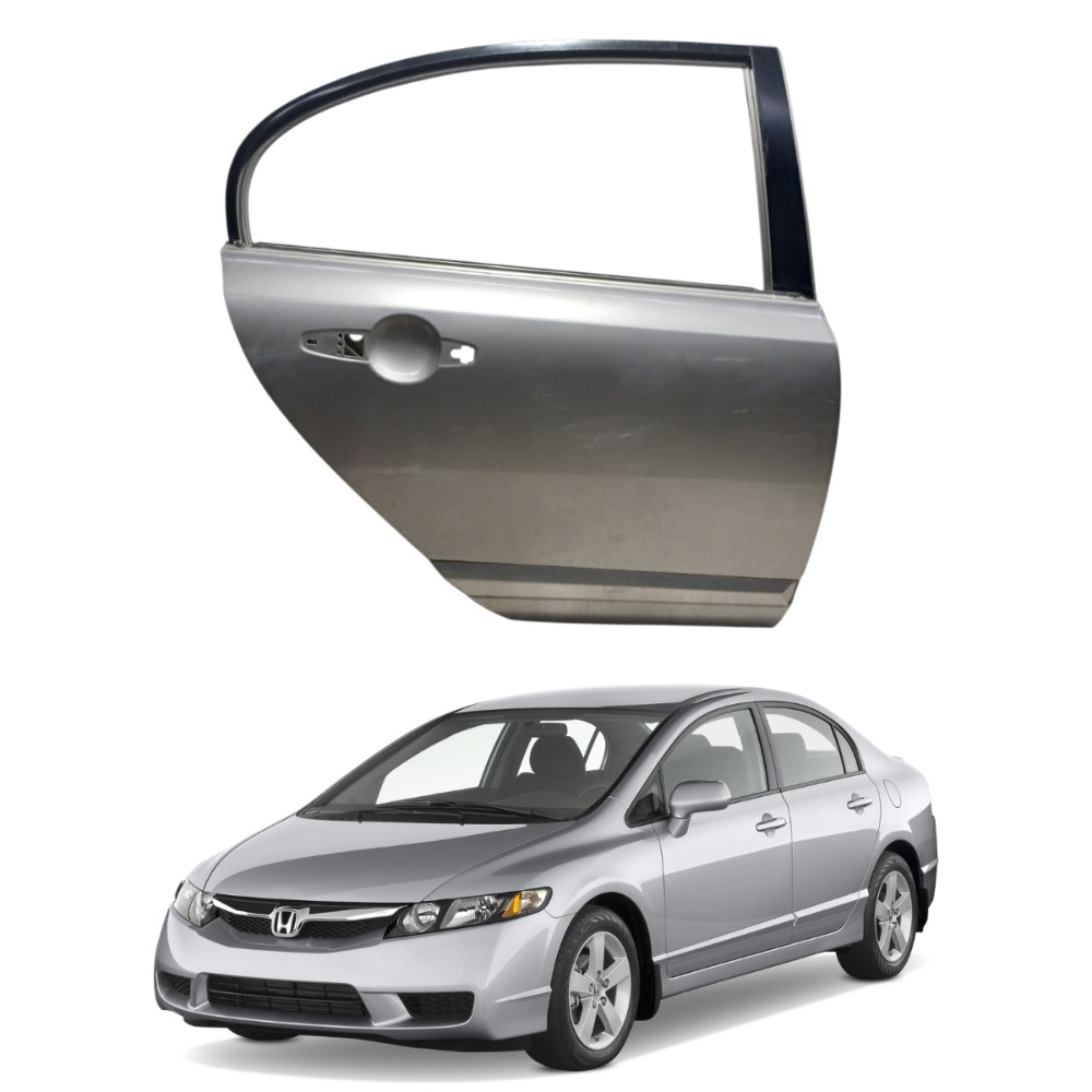 Porta traseira direita honda civic 2007 2011