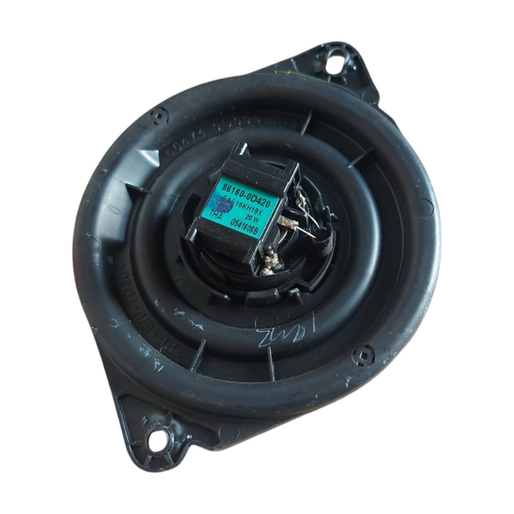 Tweeter Alto Falante Toyota Etios 1.5 2015 2017 2019 Preto