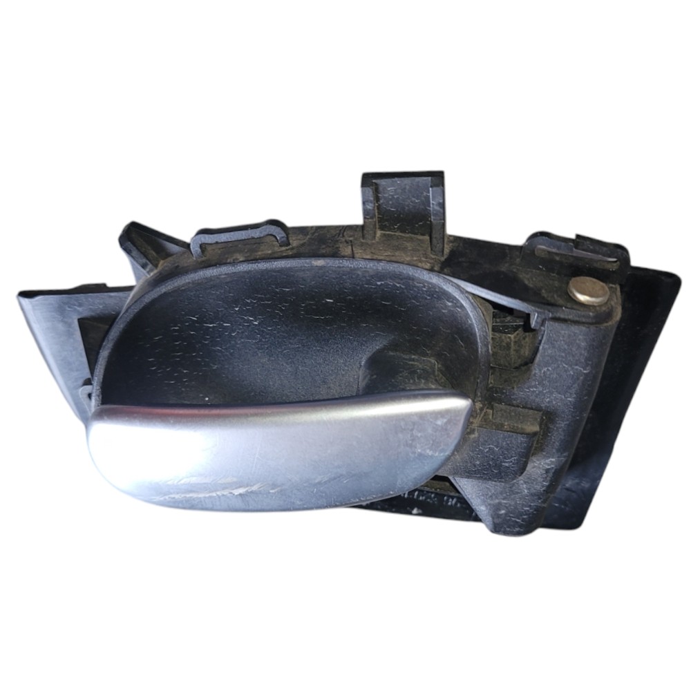 Maçaneta Interna Dant Tras Direita Peugeot 206 207 Original Prata Dianteira/traseira 1