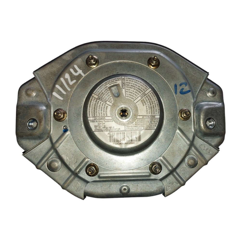 Tampa Bolsa Airbag Volante Renault Clio 1999 2000 2001 2012 11