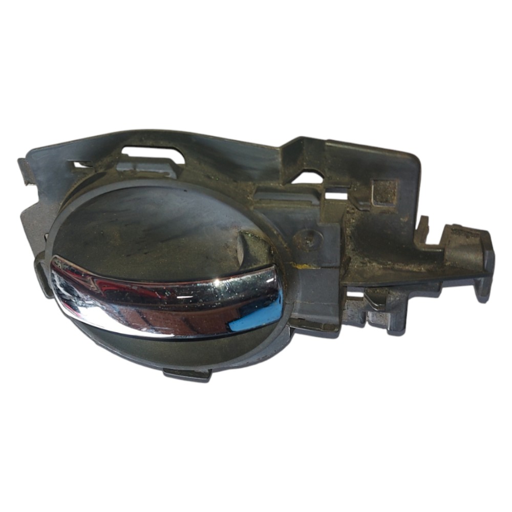 Maçaneta Interna Traseira Direita Citroen C3 2003 2004 2012 Preto Traseira 3