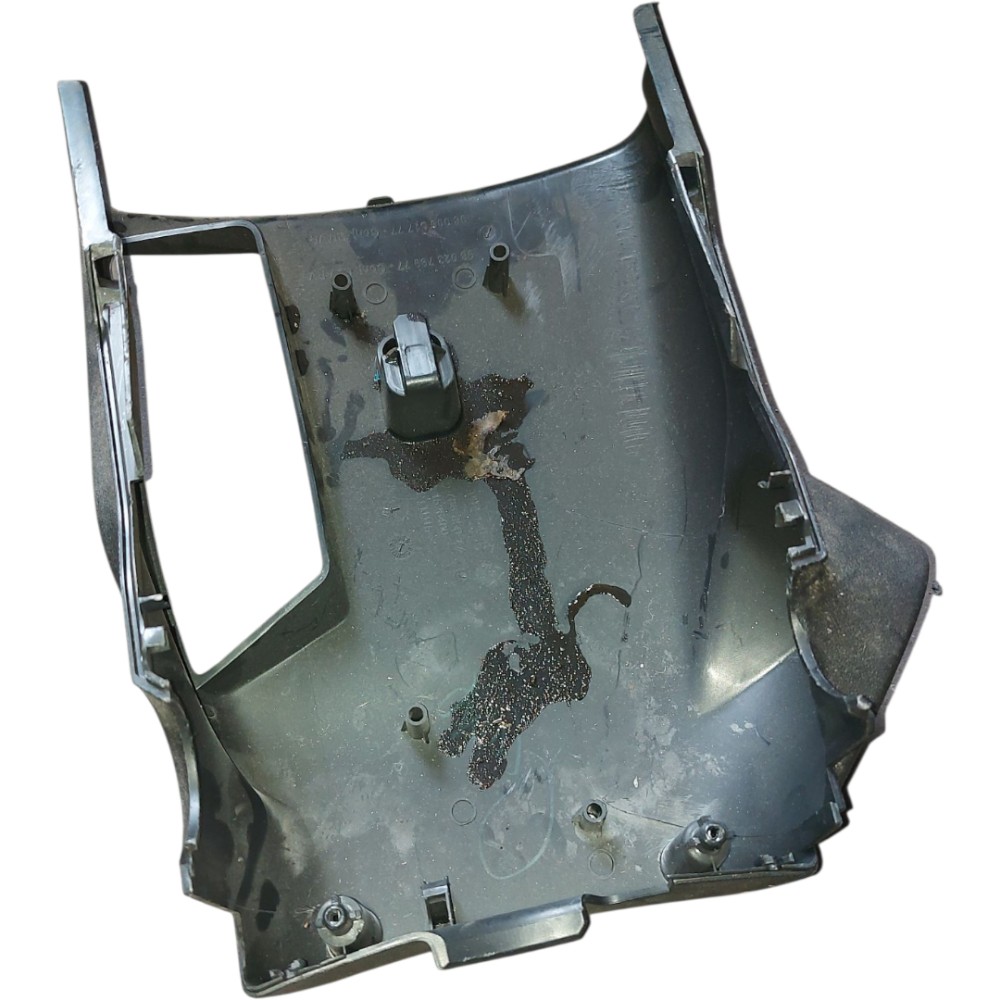 Capa Inferior Moldura Volante Chave Ignição Peugeot 208 308 Preto 4