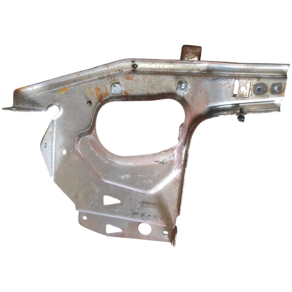 Reforço Suporte Travessa Vw Polo 2007 2009 2011 2013 Prata
