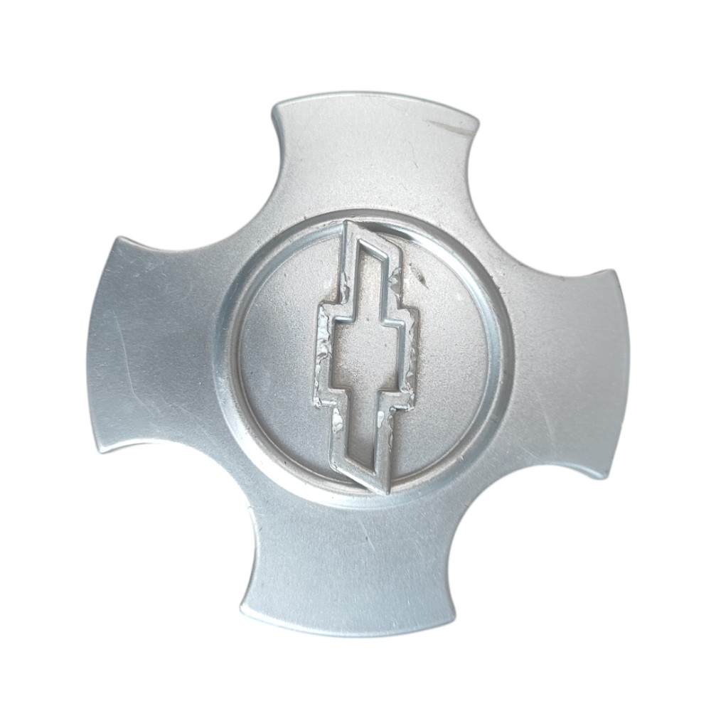 Calota Centro Roda Miolo Prata Celta Onix Gm Logo 2008 2013