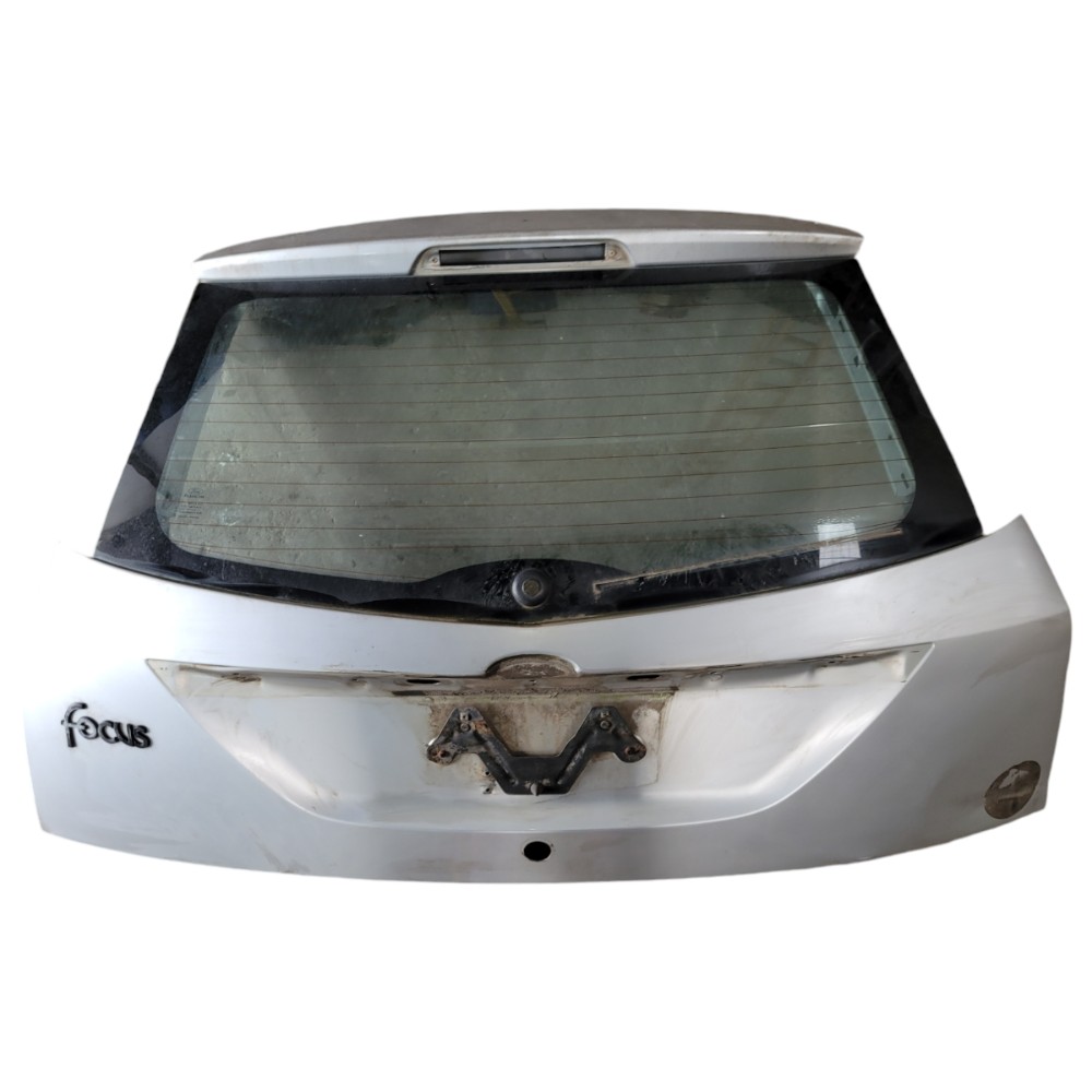 Tampa Traseira Ford Focus Hatch 2001 2002 2003 2004 2008 Prata 3