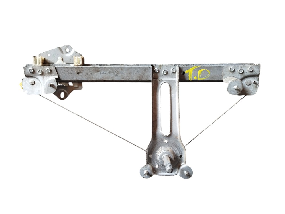 Máquina Vidro Manual Traseira Direita Sandero 2007 A 2013 2