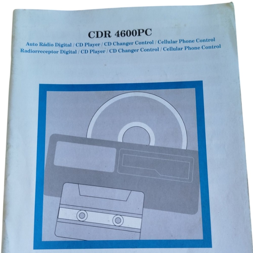 Manual Radio Cdr 4600pc Ford Focus 2001 A 2007 Original