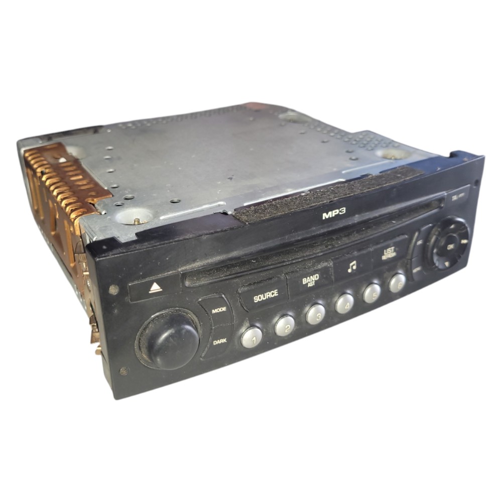 Rádio Mp3 Cd Peugeot 307 Citroen C4 2006 2007 2012 96649344