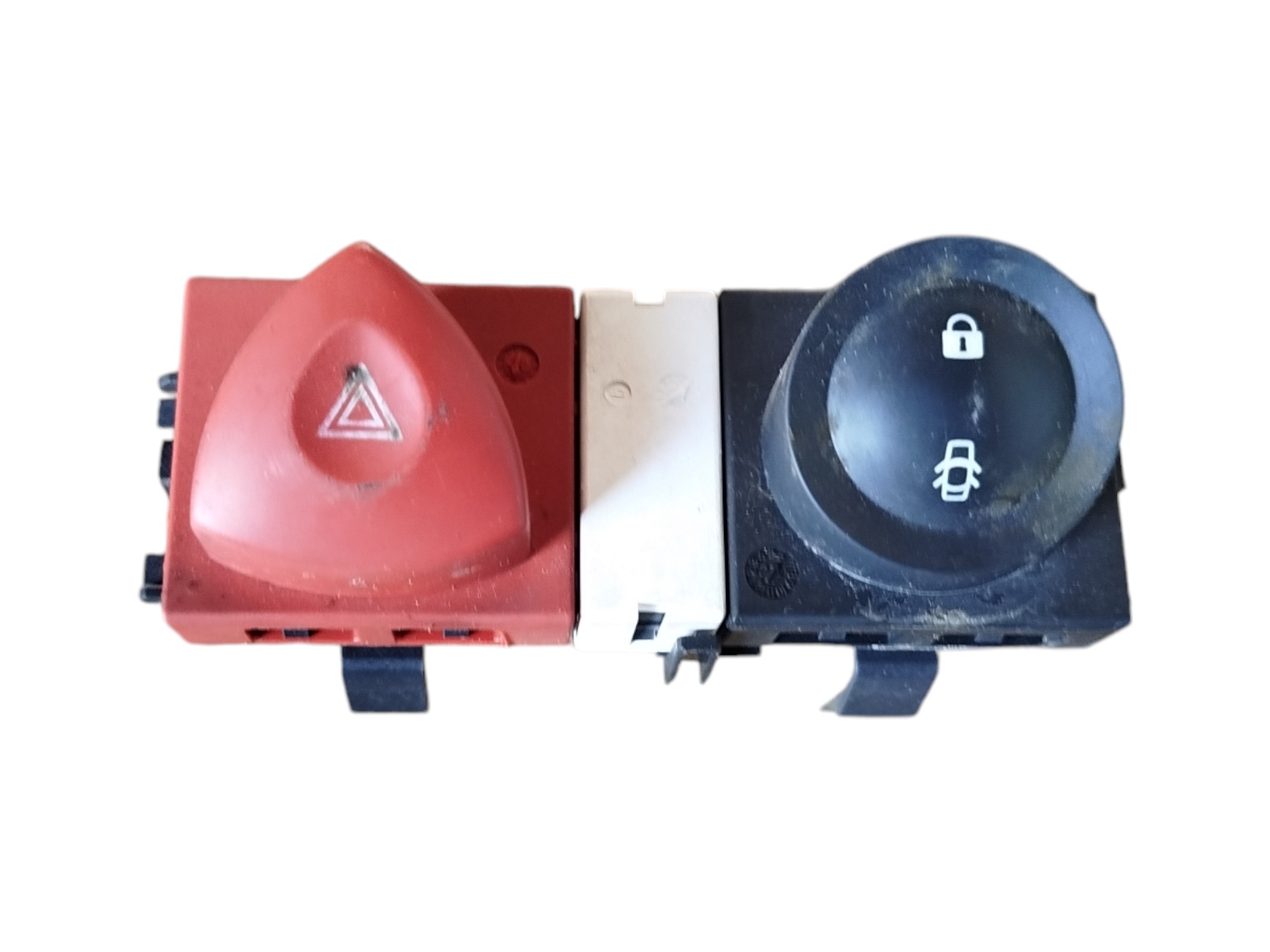 Botão Pisca Alerta Trava Megane Grand Tour 2007 2012 1