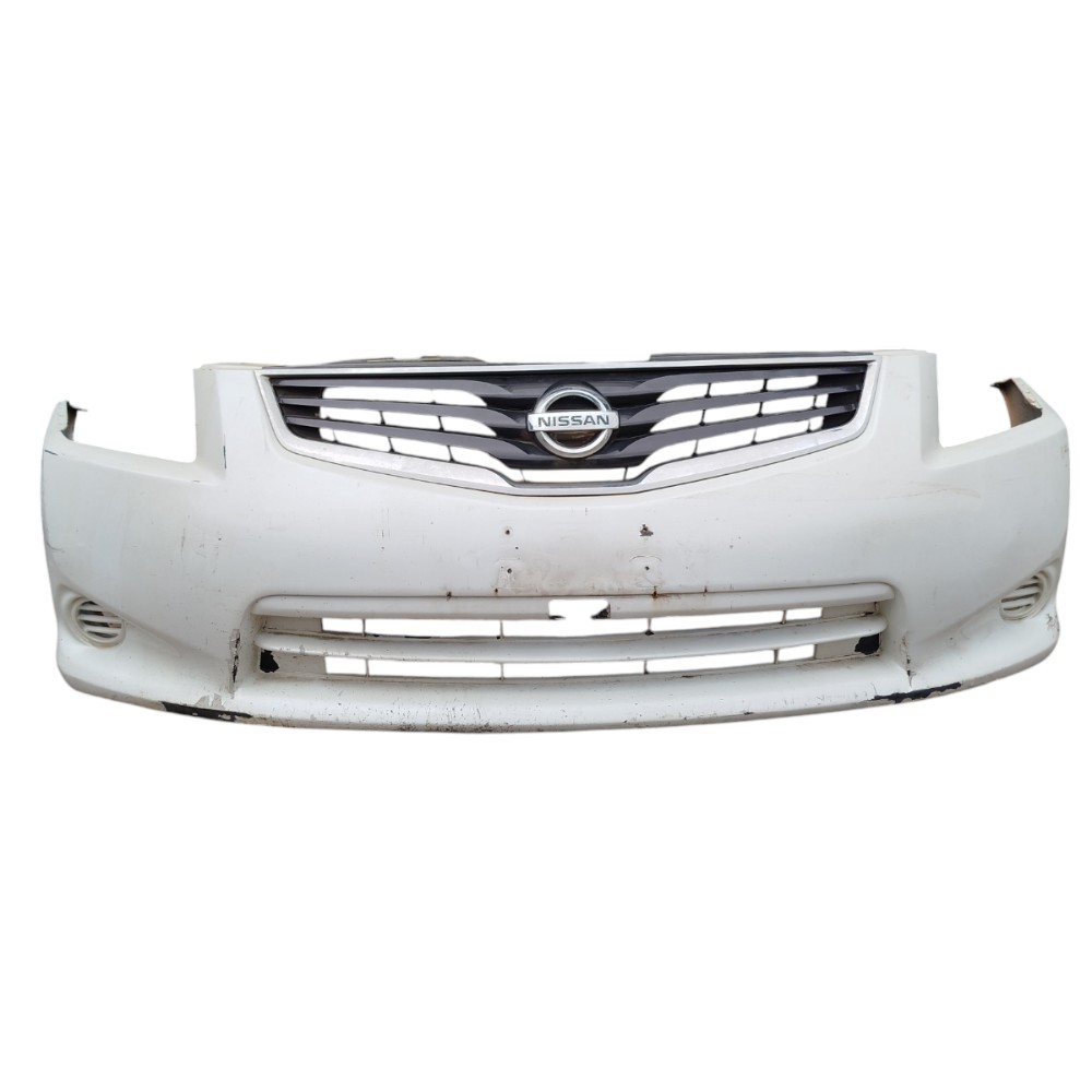 Parachoque Dianteiro Nissan Sentra 2008 2010 2012 Original  Branco