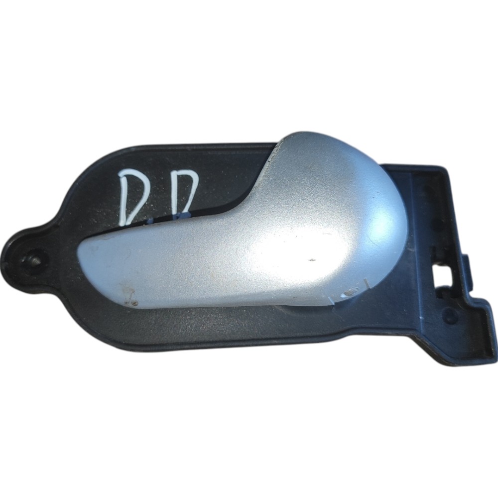 Maçaneta Interna Direito Tras Ford Fiesta Ecosport 2003 2013 Prata Dianteira
