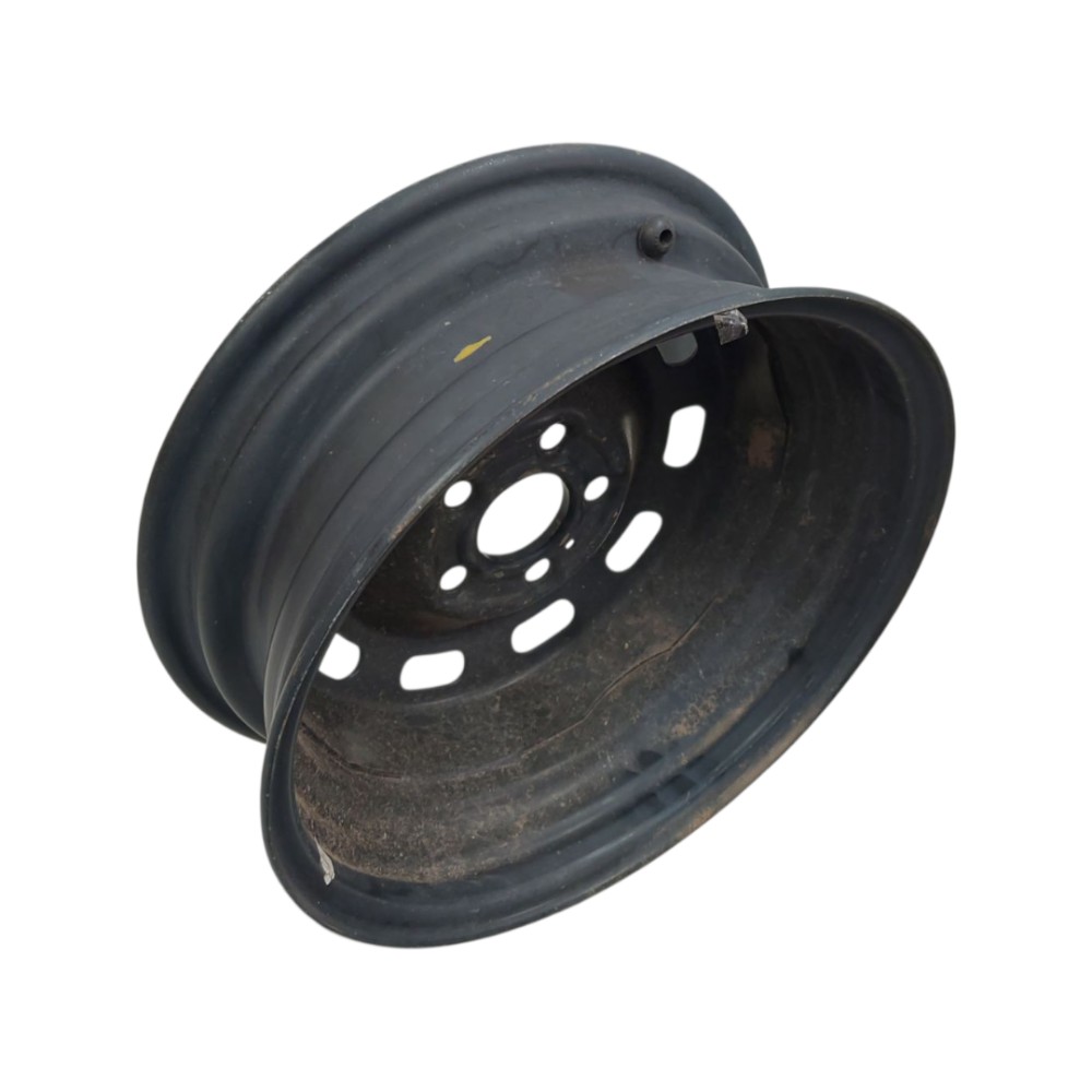 Roda Ferro Aro 14 Volkswagen Gol Fox Preto 4