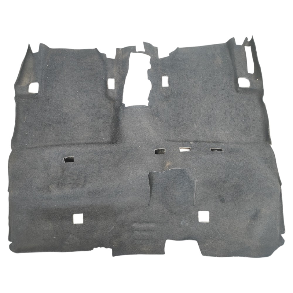 Carpete Moldado Traseiro Gm Vectra 1997 1998 1999 2000 2005 Preto