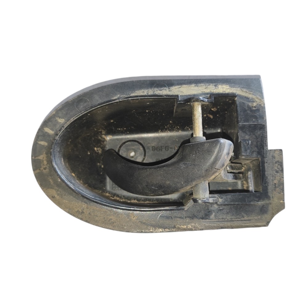 Maçaneta Interna Porta Direita Ford Fiesta Courier 1996 2002 Preto Dianteira/traseira 1