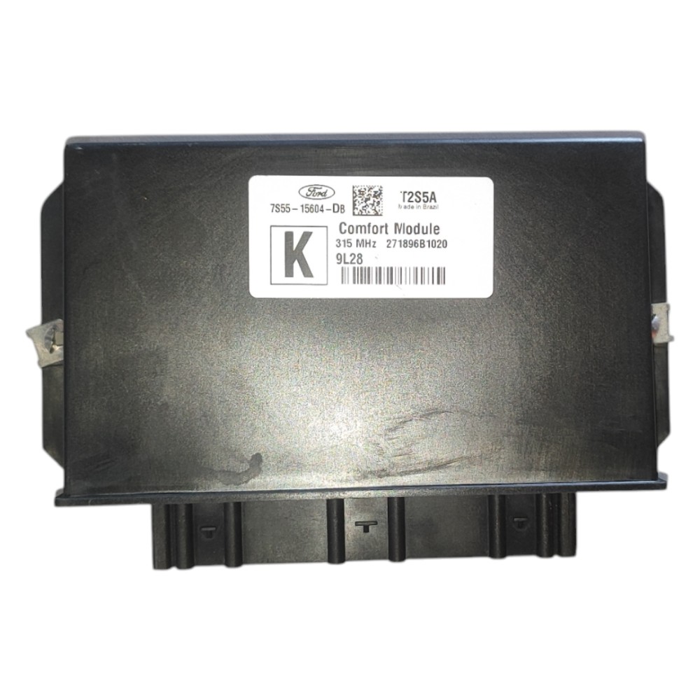 Módulo Central Conforto Ford Ka Fiesta 2008 2013 7s5515604db 1